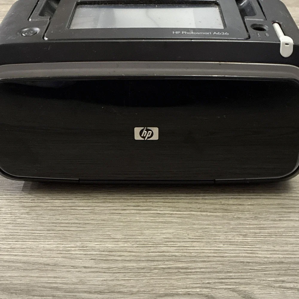 HP Photosmart A636 Digital Photo Inkjet Printer with 4.8 inch Touchscreen